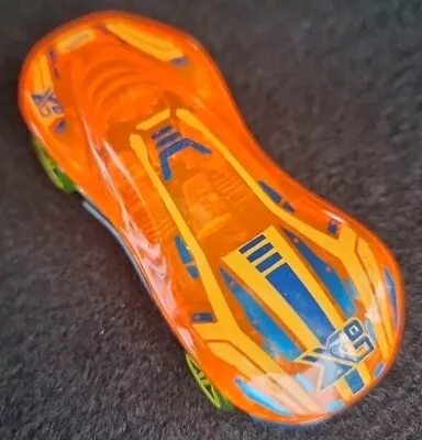 Buy Hot Wheels Orange And Blue Clear X Rayners 2014 Toy Car Pre Owned Unboxed • 5£
