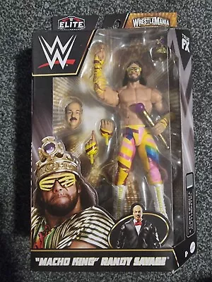 Buy  Macho King  Randy Savage WWE WrestleMania Elite Action Figure Mattel Wrestling • 0.99£