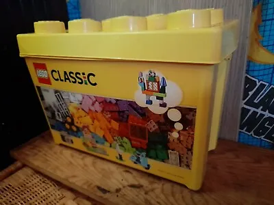 Buy LEGO 10698 Storage Brick Case 8 Stud Large Yellow Container Plastic Box EMPTY • 14.99£