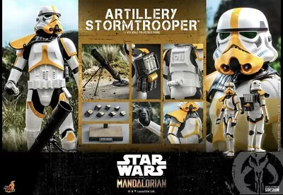 Buy Star Wars The Mandalorian Artillery Stormtrooper 1/6 Hot Toys Sideshow TMS047 • 290£