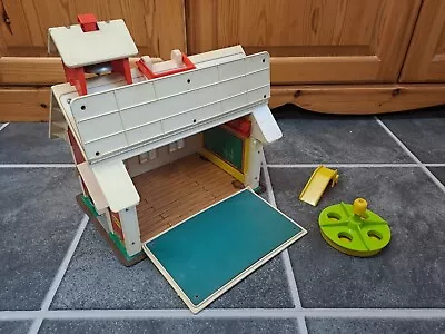 Buy Vintage 1971 Fisher Price Play Family School Toy Good Condition • 15£