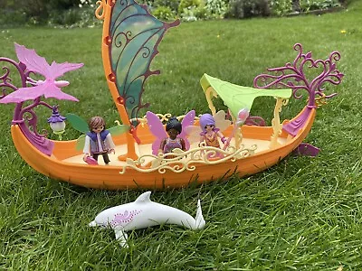 Buy Playmobil 9133 Fairy Boat With Figures. • 15£