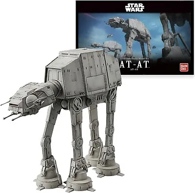 Buy Star Wars AT-AT Bandai Model Kit (Plastic, 1:144 Scale)  • 42£