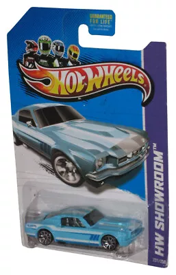 Buy Hot Wheels HW Showroom (2012) Blue 65 Mustang 2+2 Fastback Toy Car 237/250 • 12.40£