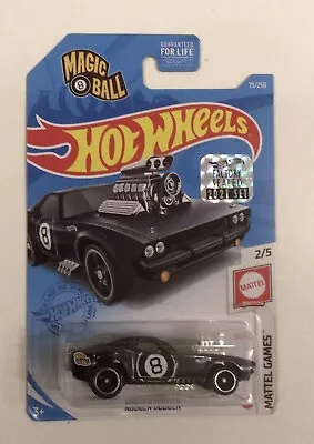 Buy Hot Wheels Super Treasure Hunt Rodger Dodger (Magic 8 Ball) Mint In Protector  • 45£