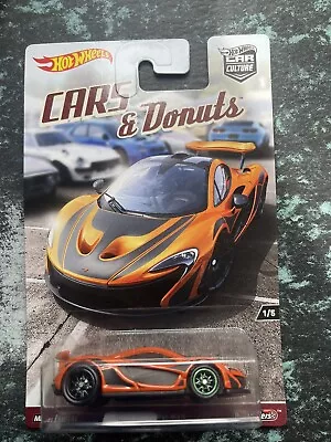 Buy Hot Wheels Mclaren P1 Car Culture Cars And Donuts Real Riders • 22.99£