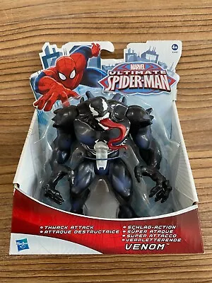 Buy Ultimate Spider-Man (Hasbro) Venom Thwack Attack 6  Action Figure 2012 • 30£
