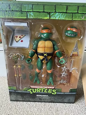 Buy Super7 TMNT Wave 3 Ultimate MICHELANGELO Figure Teenage Mutant Ninja Turtles • 47.50£