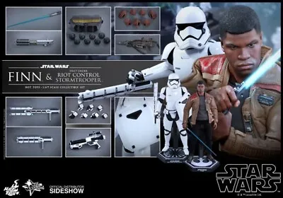 Buy Star Wars Hot Toys MMS346 FInn & Riot Stormtrooper Two Pack 1/6 Scale Figures* • 429.99£
