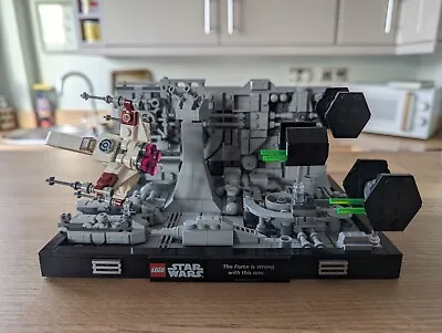 Buy LEGO Star Wars 75329 Death Star Trench Run Diorama (Assembled, No Box) • 25£