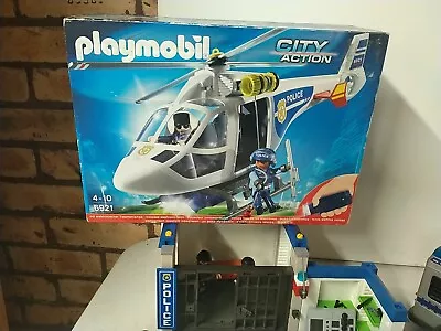 Buy Playmobil Police Bundle+Helicopter New+Van +16 Figures • 20£