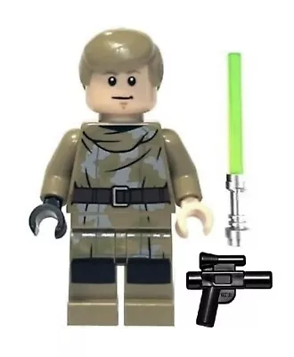 Buy LEGO Star Wars Luke Skywalker Endor Minifigure Sw1312 + Lightsaber + Blaster C • 5.95£