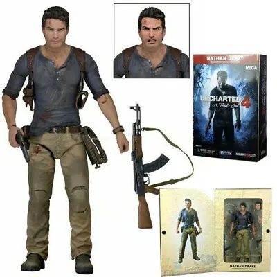 Buy NECA Nathan Drake Uncharted 4 7  Action Figure Ultimate Movie Collection Toy • 24.99£