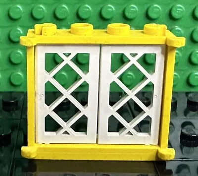 Buy LEGO Pirates - 3853 2529 Yellow Window White Pane - 6274 6285 • 5.11£