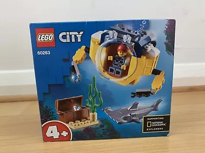 Buy Lego City. 60263. Deep Sea Explorers Ocean Mini-Submarine. Brand New. Sealed. • 10£