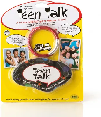 Buy Teen Talk Portable, Meaningful Conversation Starters (0919) • 9.64£