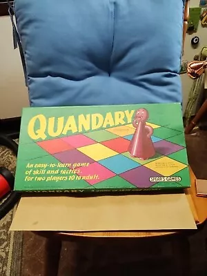 Buy Vintage - Quandary - Board Game - 1970, Spear's Games - Complete • 4£