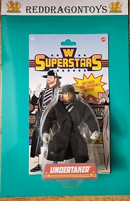 Buy Wwe Wwf Superstars Retro Figure Mattel The Undertaker Sealed New • 29.99£