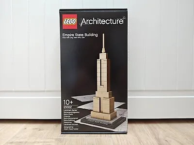 Buy LEGO ARCHITECTURE Empire State Building 21002 New York NEW ORIGINAL PACKAGING EOL Gift Top • 102.77£