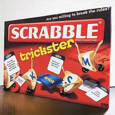 Buy Scrabble Board Game Scrabble Trickster Board Game By MATTEL 2010 Complete • 10.45£