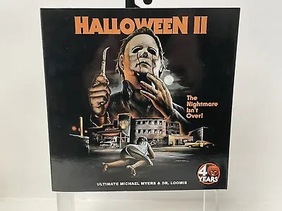 Buy Neca Halloween 2 Ultimate Michael Myers & Dr Loomis 2 Pack 7  Figures Exclusive • 82.99£