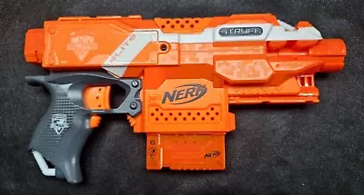 Buy Nerf N-strike Elite Stryfe Blaster Orange With 6 Round Magazine Tested & Working • 14£