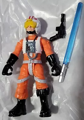 Buy Star Wars Mission Fleet Luke Skywalker Figure 2.5  With Lightsaber And Blaster • 5£