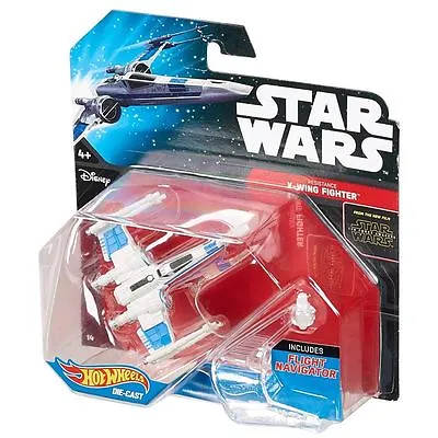 Buy Hot Wheels Star Wars - Resistance X-Wing Fighter Starship (Asst. CGW52) • 9.45£
