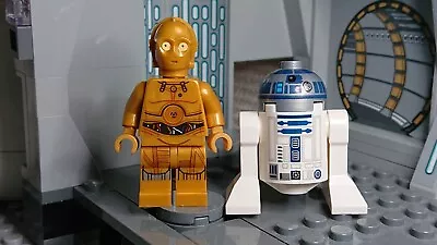 Buy Lego Star Wars C-3PO Printed Legs & R2-D2 Minifigure Bundle Sw0700 VGC • 9.99£