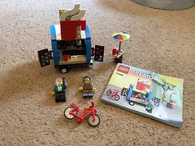 Buy LEGO CREATOR: Coffee Cart (40488) 100% Complete Set With Instructions No Box • 9.50£