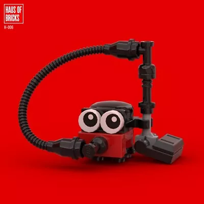 Buy Henry Hoover Vacuum (Minifigure-Scale) – Custom Kit Made With Real Lego Bricks • 6.25£
