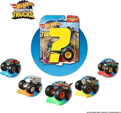 Buy Choose Your Hot Wheels Monster Truck 1:64 Collection - Random Item • 4.99£