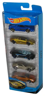 Buy Hot Wheels World Race (2013) Mattel Die-Cast Toy Car 5-Pack • 23.22£