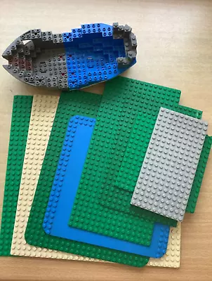 Buy 8 Lego Base Plates + Pirate Ship Base Bundle • 25.90£