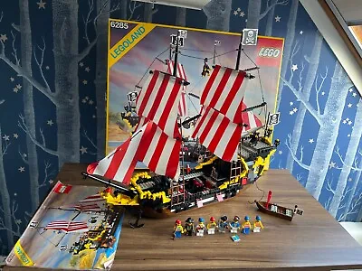 Buy Vintage Lego Pirates 6285 Black Seas Barracuda 100% COMPLETE W/box & Insert • 390£