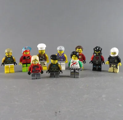 Buy LEGO® City 10 Minifigures Bundle Figure Knight Ninja Police Officer Worker - Octan • 15.32£