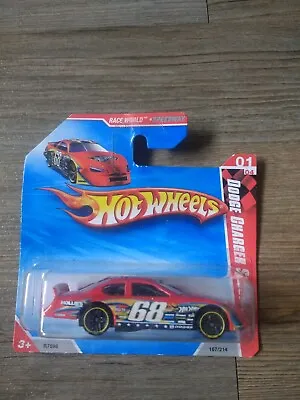 Buy Hot Wheels DODGE CHARGER STOCK CAR . 2010 167/214 Race World Speedway Rare  • 15£