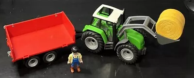 Buy Playmobil Country Tractor And Trailer With Figure • 24.99£