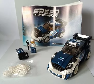 Buy LEGO SPEED CHAMPIONS: Ford Fiesta M-Sport WRC (75885) With Instructions  • 25.50£