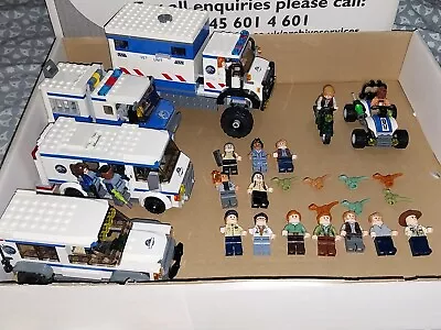 Buy Lego Jurassic World Bundle From Sets 75917 / 75920 Plus Three Custom Vehicles • 99.99£