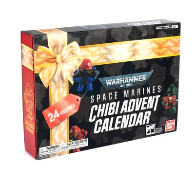 Buy Warhammer 40K Chibi 24 Space Marine Bandai Advent Calendar Primaris Intercessors • 284.25£