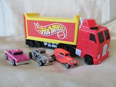 Buy McDonalds Happy Meal Toy Hot Wheels 1998 Transporter Lorry & 3 X Cars Vehicles • 12.95£
