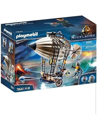 Buy Playmobil NOVELMORE KNIGHTS AIRSHIP Rrp£44.99 70642 New Sealed • 31.99£