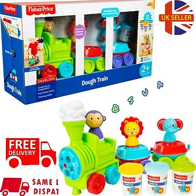 Buy Fisher Price Dough Train Preschool 2+  Play Toy Animal Stampers 🇬🇧 • 14.99£