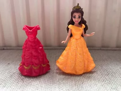 Buy Disney Princess Belle Magiclip Doll & Spare Dress Mattel • 12.99£