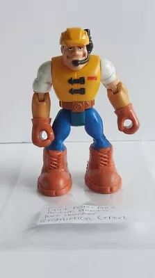 Buy Fisher Price - Rescue Heroes Jack Hammer Construction Expert Action Figure 1997 • 7.99£