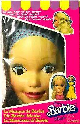 Buy Vintage Lida Mattel Barbie The Barbie Mask Kid Made In Greece New In Box Rare • 56.83£