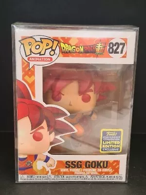 Buy Funko POP! Rare Dragon Ball Z Super Saiyan Goku 2020 Sc Ltd Edition No 827 • 99.95£
