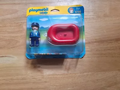 Buy Playmobil 123 6795 Man With Water Raft New & Sealed • 6.99£