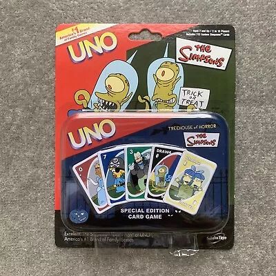 Buy The Simpsons THOH Treehouse Of Horror Uno Card Game Sealed  • 50£